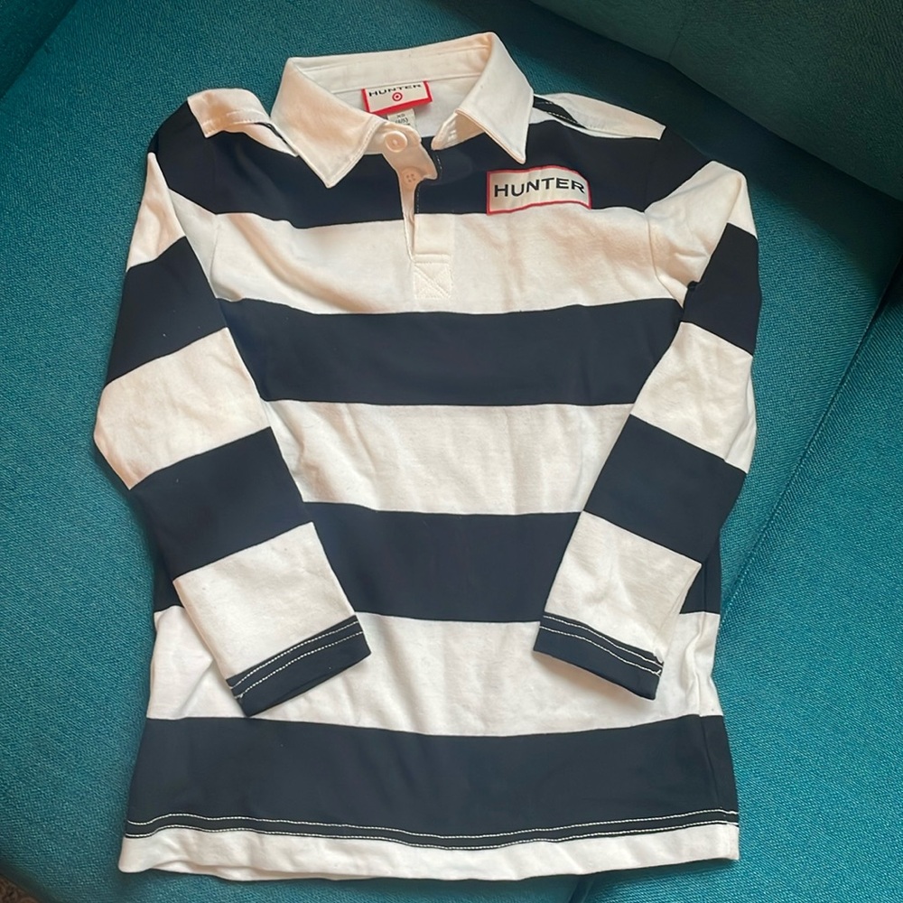 Hunter for Target brand long sleeved collared T-shirt